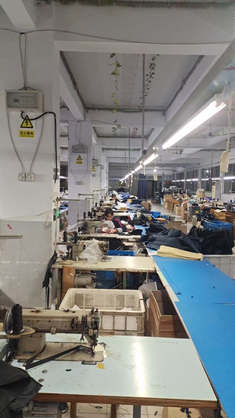 Bag factory sewing lines